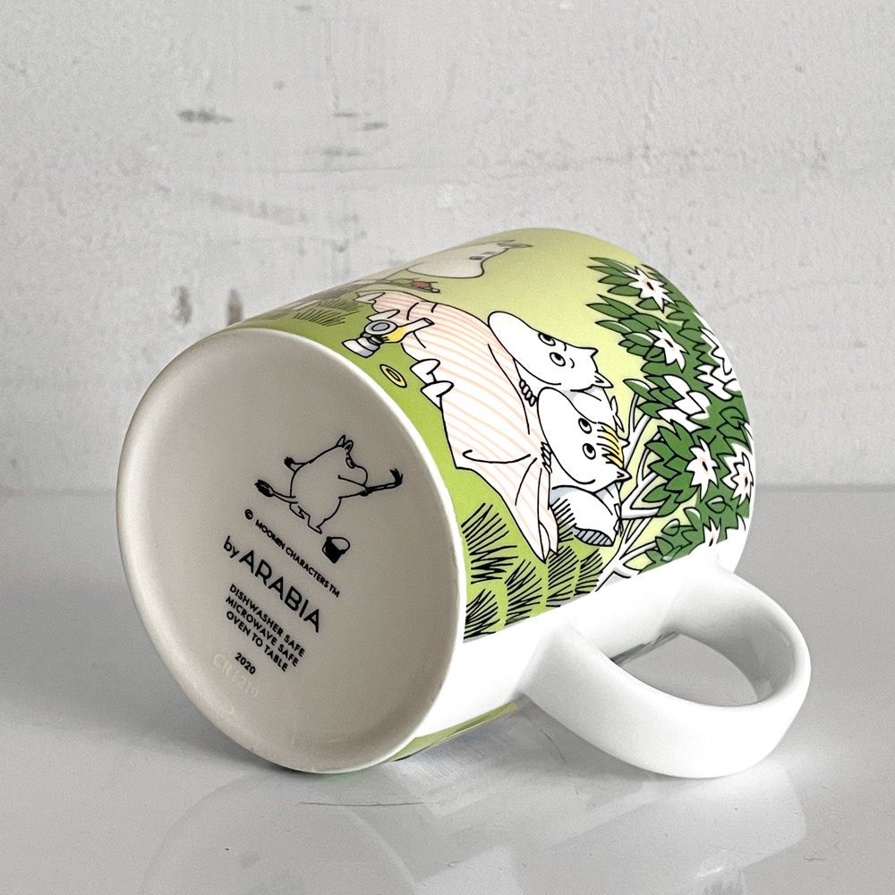 アラビア ARABIA ムーミンマグ MOOMIN リラクシング 2020年 夏 トーベ・ヤンソン フィンランド 北欧食器 ■