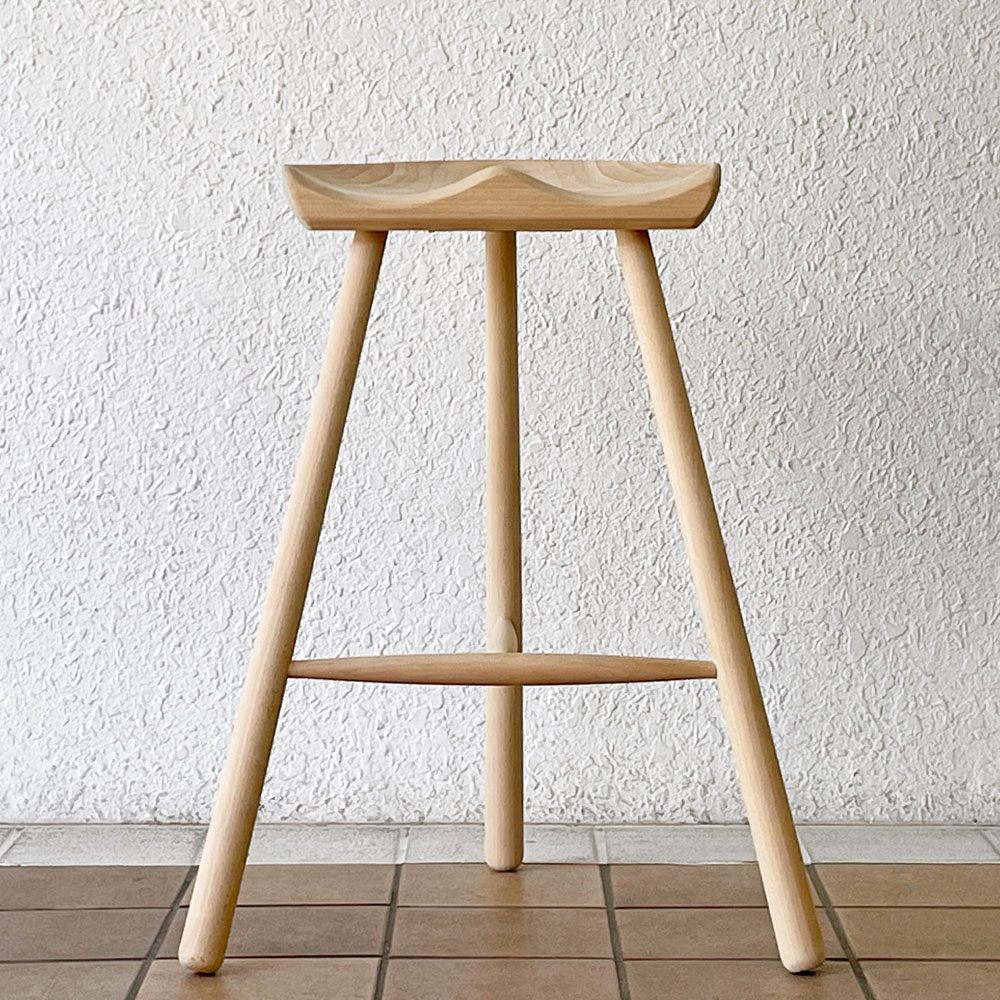 ワーナー Werner シューメーカーチェア Shoemaker Chair NO.69 スツール ビーチ材 ソープ仕上げ ラーズ・ワーナー ◇