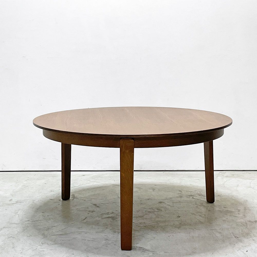 フォルナサリグ Fornasarig ウォルフガンク Wolfgang コーヒーテーブル coffee table ラウンド Φ88cm オーク材 イタリア 北欧スタイル ●