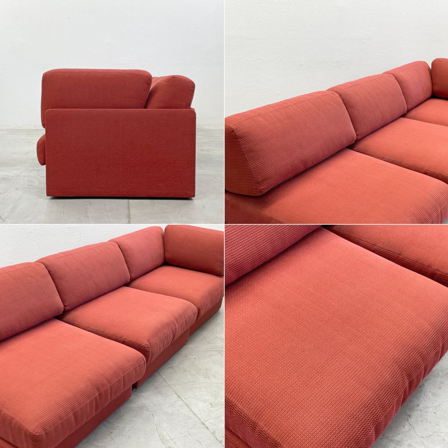 デセデ de sede モジュラー ソファベッド modular Sofa bed DS-76 アームレスワイド2本＋コーナーセット モビリア取扱 〓