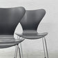 フリッツハンセン Fritz Hansen セブンチェア ダイニングチェア ブラック ラッカー再塗装 アルネ・ヤコブセン デンマーク スタッキングチェア B 北欧家具 〓