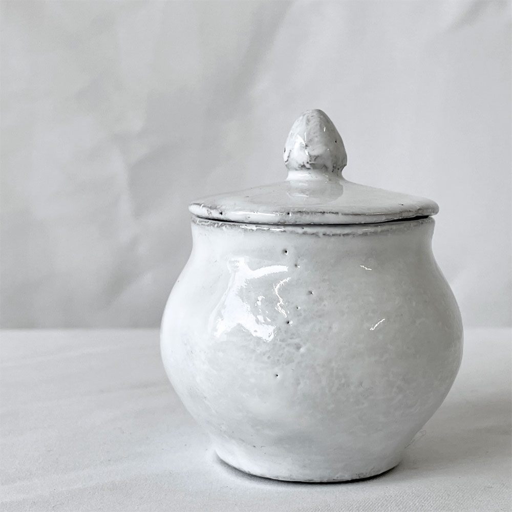 アスティエ・ド・ヴィラット ASTIER de VILLATTE フィエット FILLETTE シュガーポット H7cm フランス ◇