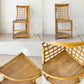 ラタン 3段 オープンシェルフ Rattan Shelf 籐 三角コーナーシェルフ コーナーラック ナチュラル オーガニック ★