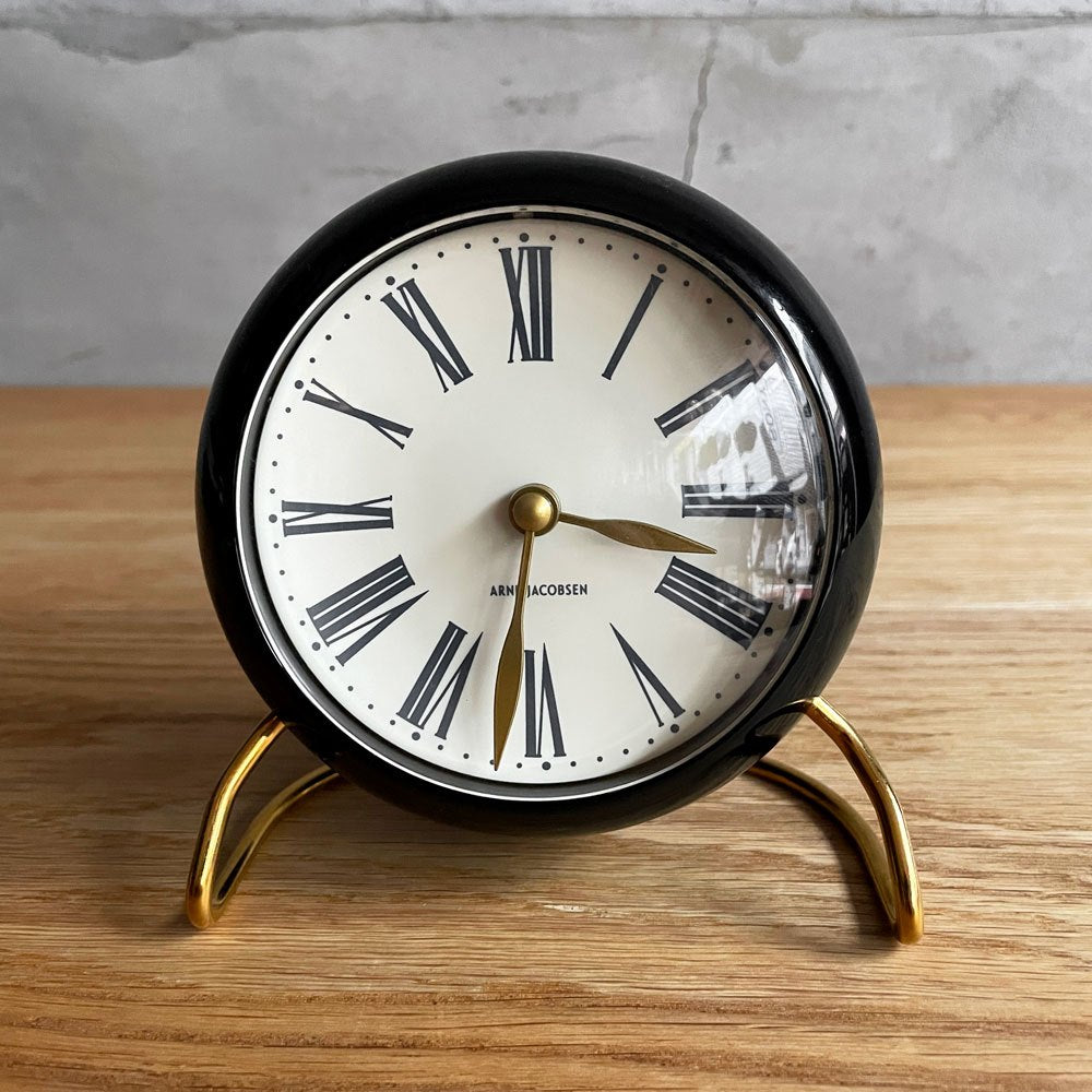ローゼンダール Rosendahl ローマンクラシック ROMAN CLASSIC テーブルクロック 置き時計 アルネ・ヤコブセン 別注モデル♪