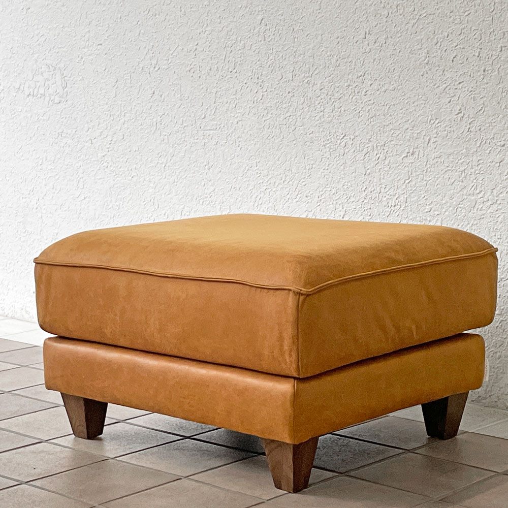 リラックスフォーム RELAX FORM コロンバス オットマン w70cm レザーテックス 関家具 ◇
