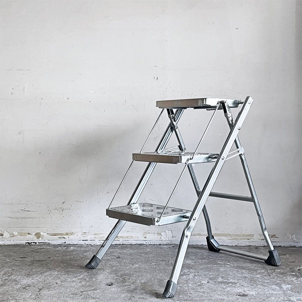 ダルトン DULTON フォールディング 3 ステップス FOLDING 3STEPS GALVANIZED 脚立 インダストリアル 廃番 ■