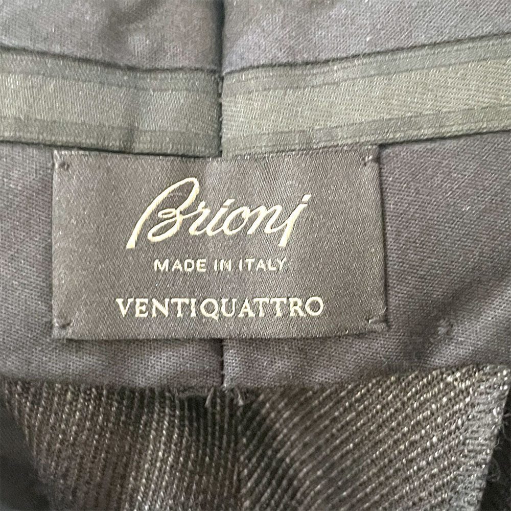 ブリオーニ Brioni ヴェンティクアトロ VENTIQUATTRO スラックス ウール100％ 50 175/88A イタリア製 ★