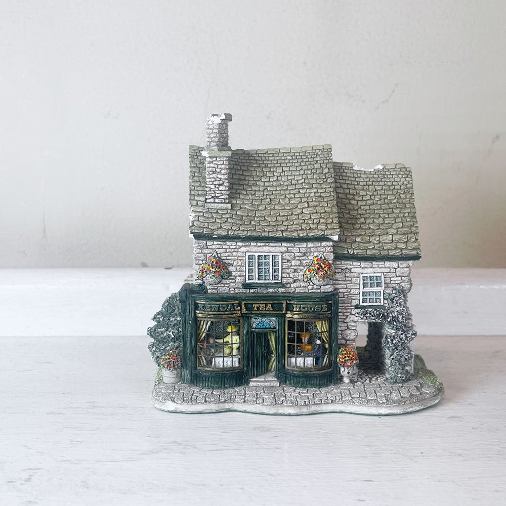 リリパットレーン LILLIPUT LANE ミニチュア オブジェ KENDAL TEA HOUSE 石膏 英国 イギリス UKビンテージ ■