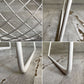 ノル Knoll ビンテージ ダイヤモンドチェア Diamond Chair ハリー・ベルトイア Harry Bertoia ホワイトフレーム ミッドセンチュリー ♪