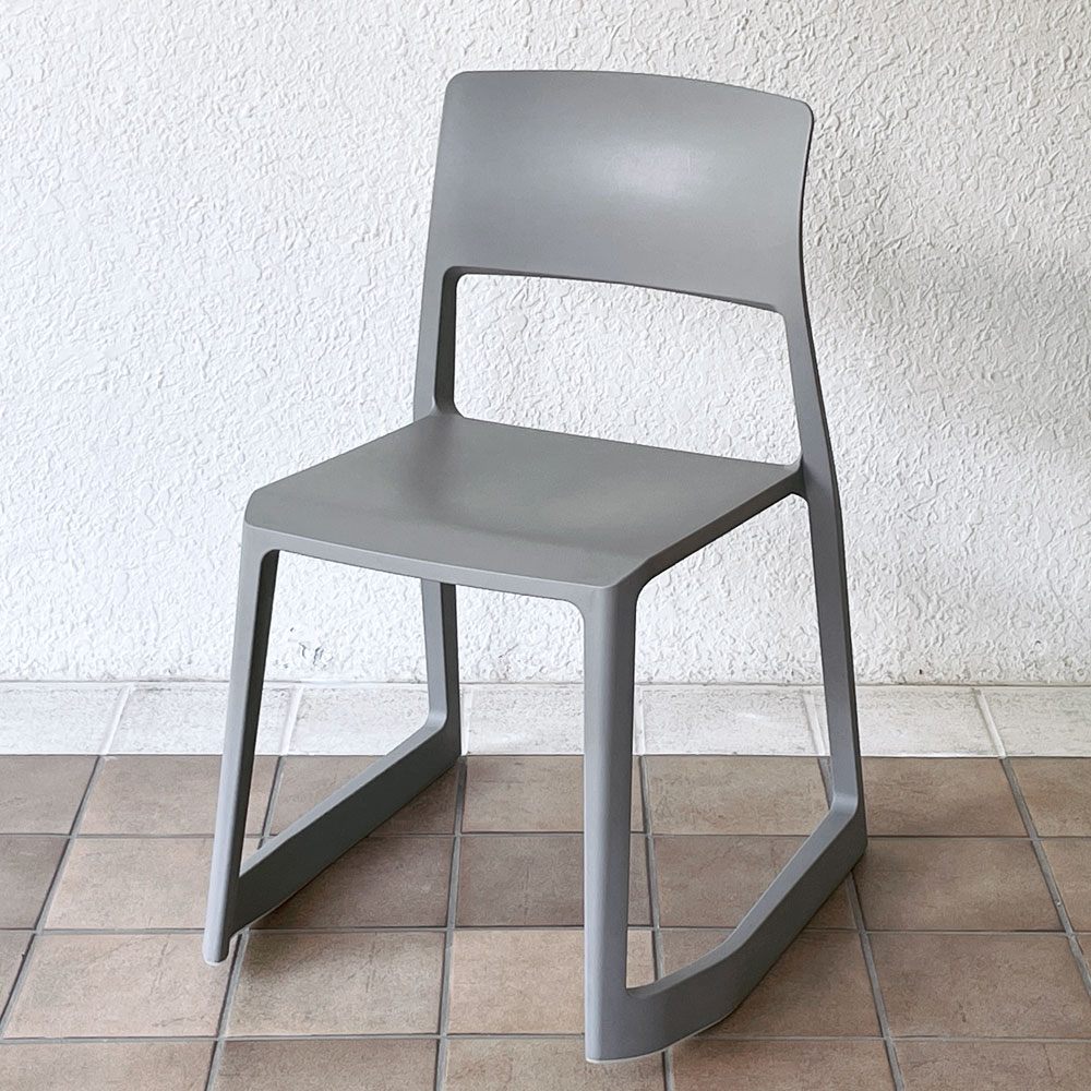 ヴィトラ Vitra ティプトン Tip Ton ワークチェア ダイニングチェア デスクチェア バサルト スタッキング チルト機能 定価￥47,300- ◇