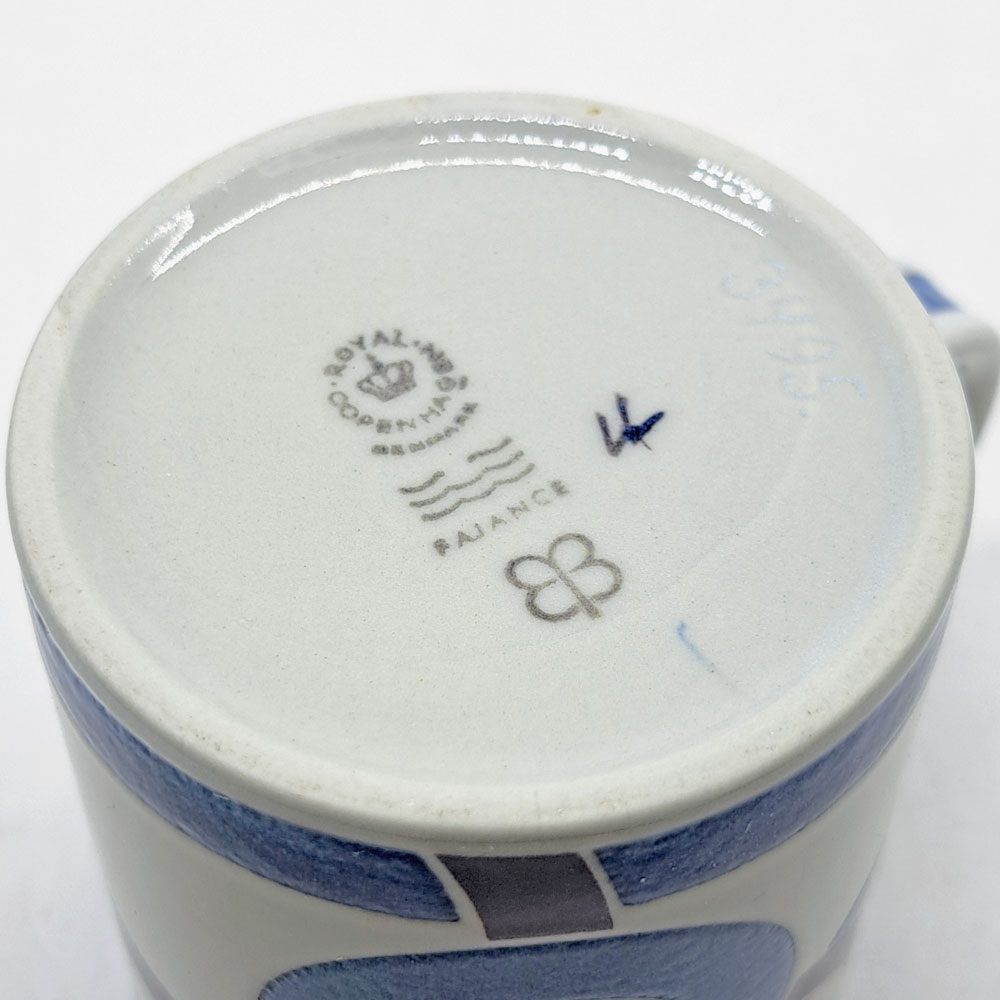 ロイヤルコペンハーゲン ROYAL COPENHAGEN イヤーマグ year mug アニュアルマグ Sサイズ 1972年 北欧ビンテージ デンマーク ●