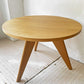 ヴィトラ vitra. ゲリドン Gueridon ダイニングテーブル ラウンド ナチュラルオーク 無垢材 Φ105cm ジャン・プルーヴェ 定価￥399,300- ★
