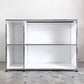 USMハラー USM Haller モジュラーファニチャー Modular Furniture ハラーシステム キャビネット シェルフ 本棚 2列2段 ホワイト スイス ■