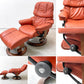 エコーネス EKORNES ストレスレスチェア Stressless レノ RENO リクライニングチェア オットマンセット Mサイズ ノルウェー 北欧家具 ●