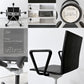 ヴィトラ vitra ゼロフォー 04. スタジオチェア  デスクチェア アームレスト付 ブラック マールテン・ヴァン・セーヴェレン 昇降機能 A ●
