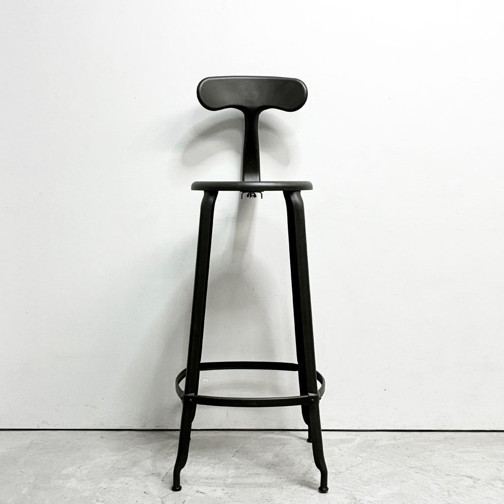 フェールトラヴァイユ FER TRAVAIL ニコルチェア NICOLLE Chair SH80 カウンターチェア スチール マットクリア仕上げ 別注モデル インダストリアル B ●