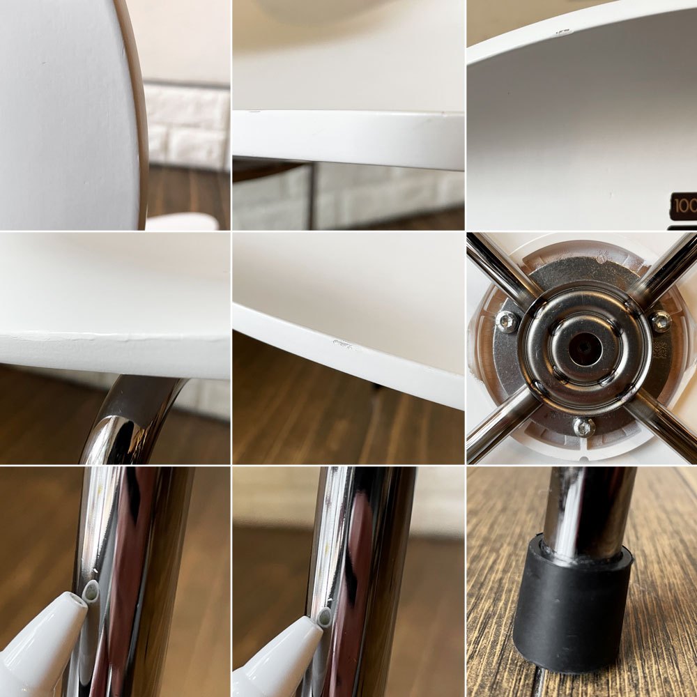 フリッツハンセン Fritz Hansen 3107 セブンチェア ラッカー仕上げ ホワイト スタッキング アルネ・ヤコブセン デンマーク 北欧家具 定価￥78,980- ◎