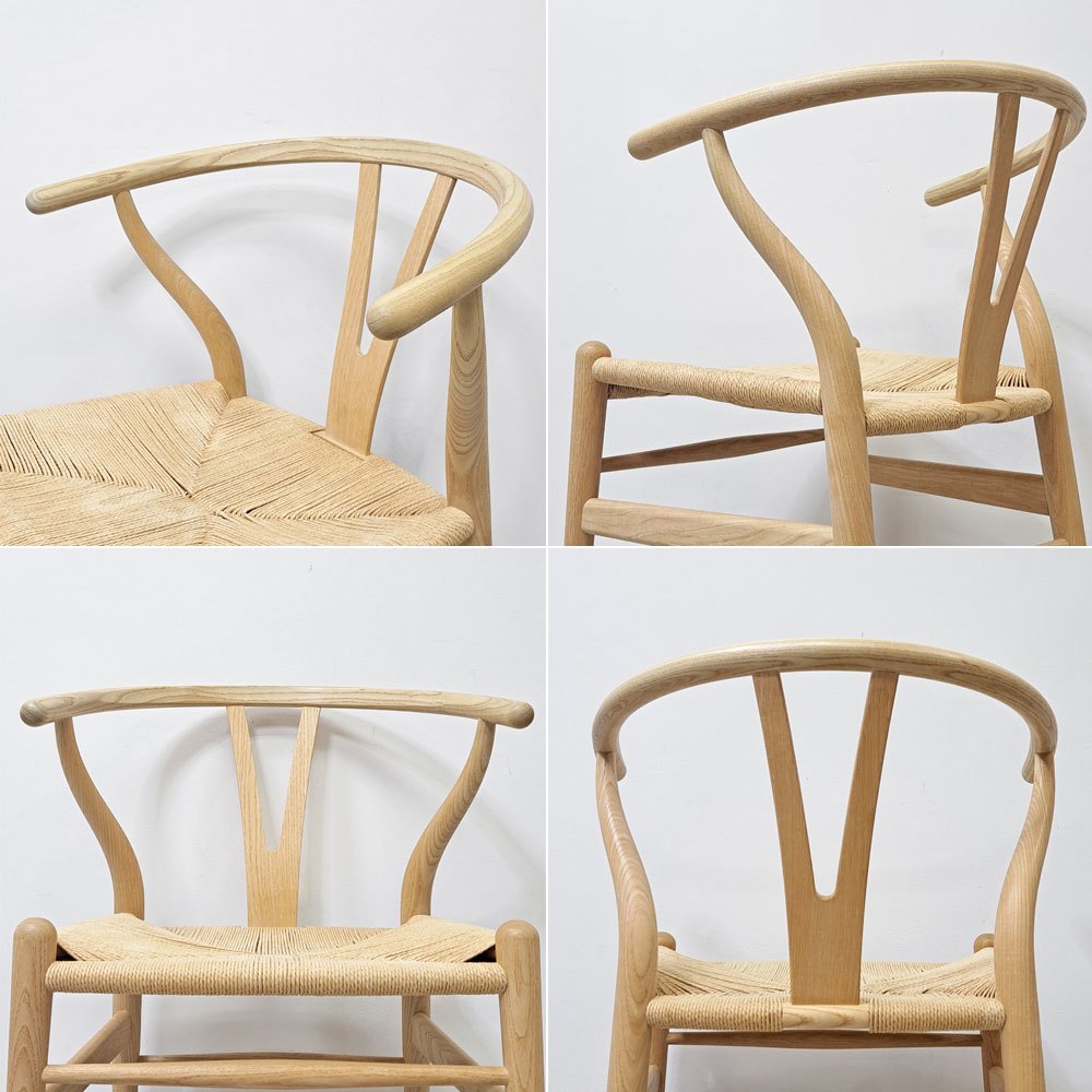 カールハンセン＆サン Carl Hansen & Son CH24 Yチェア クリアラッカー塗装 ぺーパーコード 日本仕様 ハンス・J・ウェグナー 北欧 デンマーク 名作 ●