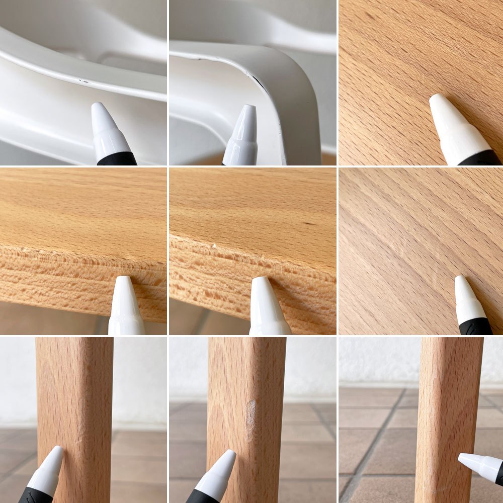 マジス MAGIS スティールウッドチェア Steelwood Chair ホワイト＆ビーチ アームチェア ロナン & エルワン・ブルレック イタリア ◇