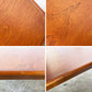 パシフィックファニチャーサービス P.F.S ラダーティーテーブル RUDDER TEA TABLE コーヒーテーブル 樺材 L字型天板 3本脚 ■