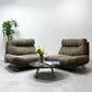 リラックスフォーム RELAX FORM ブルネロ BRUNELLO 3人掛け ワイド ソファ Sサイズ W228cm プライムレザーテックス ヨーロピアングレー 関家具 展示品 参考定価￥229,900- ●
