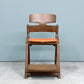 豊橋木工 TOYOMOKU アップライトチェア UPRIGHT CHAIR ビーチ材 ブラウンカラー ベビーチェア キッズチェア ◎