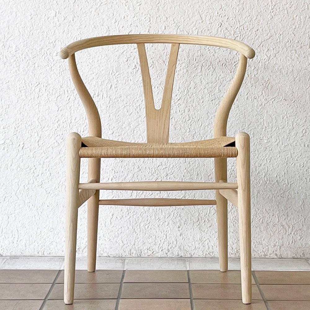 カールハンセン＆サン Carl Hansen & Son CH24 Yチェア アッシュ材 ソープフィニッシュ 日本仕様サイズ ハンス・J・ウェグナー デンマーク 北欧家具 ◇