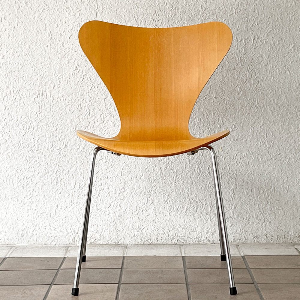 フリッツハンセン Fritz Hansen セブンチェア Seven Chair アルネヤコブセン Arne Jacobsen ナチュラル ビーチ材 北欧家具 A ◇