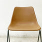 ヒリー HILLE ポリサイドチェア POLYSIDE CHAIR ロビン・デイ ROBIN DAY ダークグレイフレーム × ベージュ PEAT イギリス ●