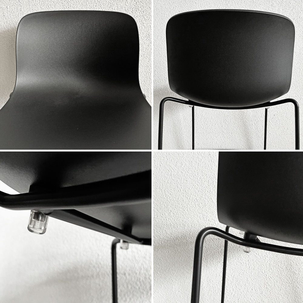 マジス MAGIS トロイ TROY スツール 4-Legs ブラック マルセル・ワンダース Marcel Wanders ハイチェア カウンターチェア 定価￥80,300- iFデザインアワード受賞 イタリアモダン ミニマル A 〓