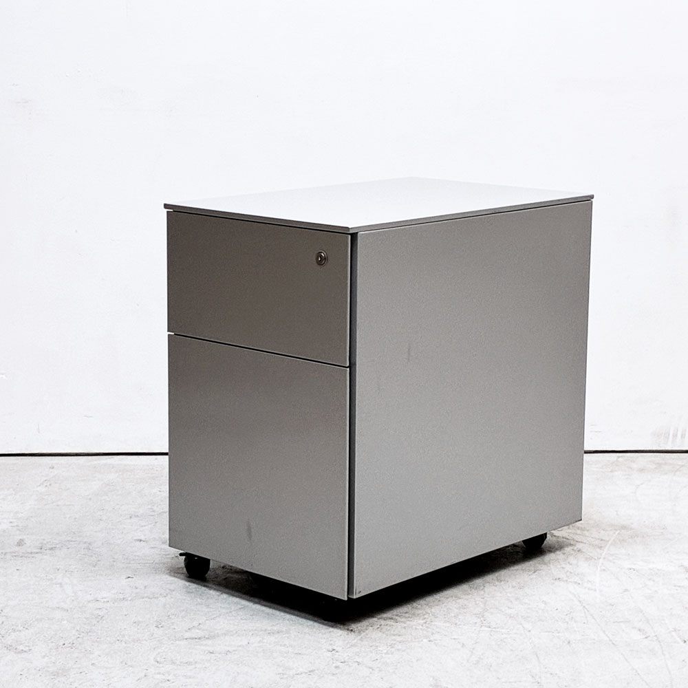 カッシーナ Cassina ixc. AFドロワー AF DRAWER デスクキャビネット ワゴン 鍵付属 キャスターロック機能付き イタリア B ●