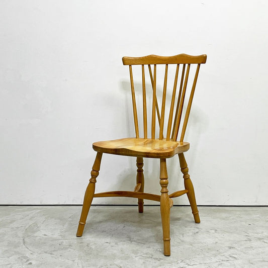 クラッシュゲート CRASH GATE ノット アンティークスKnot antiques クレイ チェア CLAY CHAIR ウィンザーチェア スポークバック プレイシング スティック タモ材 ナチュラル 廃番 ●