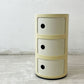 カルテル Kartell コンポニビリ COMPONIBILI 3段 ポリカーボネイト製 アンナ・カステッリ・フェリエーリ イタリア 外箱付き ●