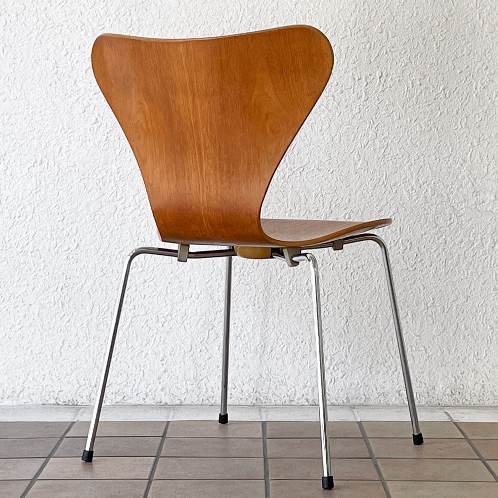 フリッツハンセン Fritz Hansen セブンチェア チーク材 アルネ・ヤコブセン ビンテージ 北欧家具 デンマーク ◇