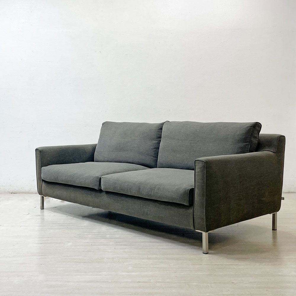 アイラーセン eilersen ストリームライン STREAMLINE 3シーターソファ W200cm フルカバーリング デンマーク ●