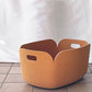 ムート MUUTO レストアバスケット RESTORE BASKET レギュラー バーントオレンジ フェルト地 ミカ トルバネン 専用袋付き デンマーク C ◇