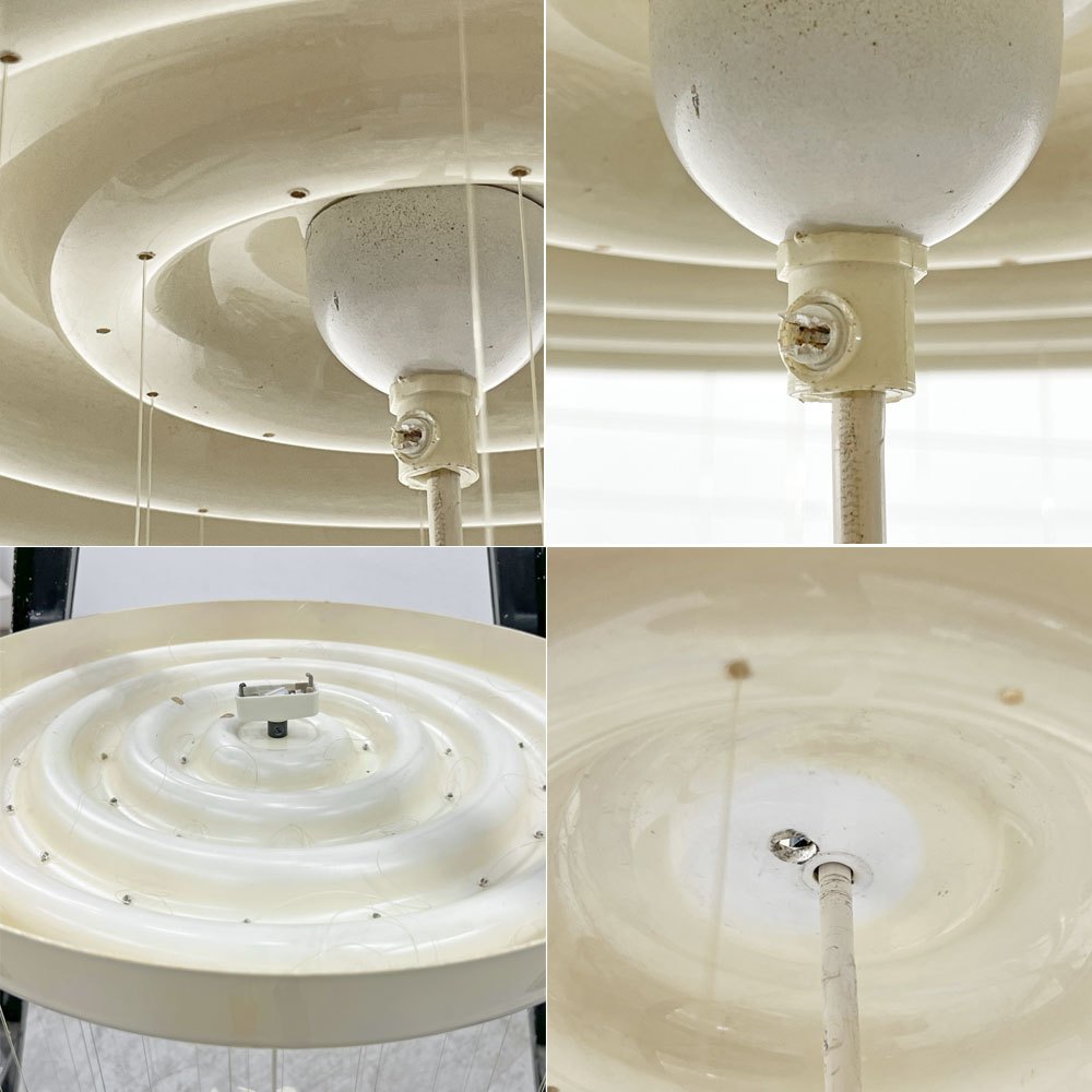 J.Luber SP1 スパイラルランプ ペンダントランプ ヴェルナーパントン Panton 70's ビンテージ ミッドセンチュリー スペースエイジ 〓