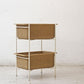 イデー IDEE ワラビー WALLABY バスケットスタンド BASKET STAND ラタン スチール ホワイト ●