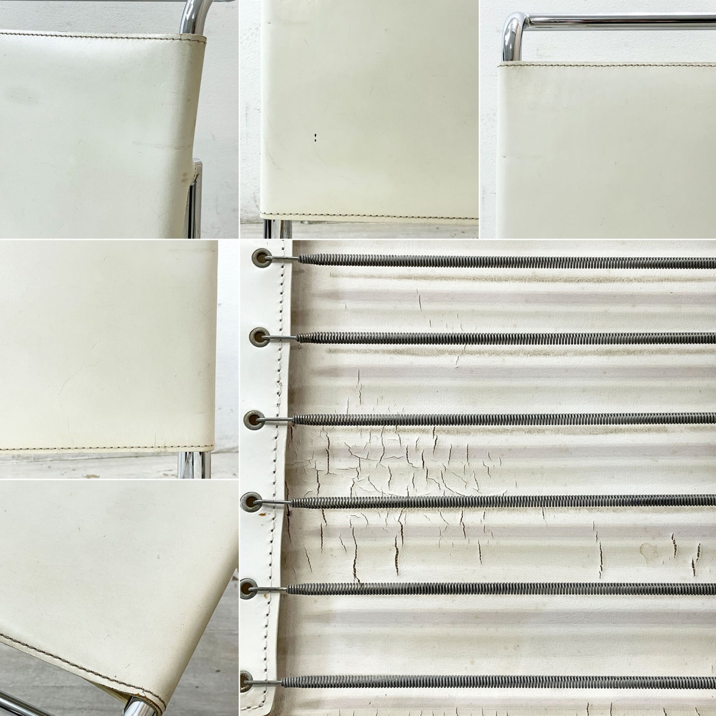 スティールライン Steel Line ロクエブリューン ROQUEBRUNE ダイニングチェア アイリーン・グレイ Eileen Gray モダンデザイン リプロダクト品 A ●