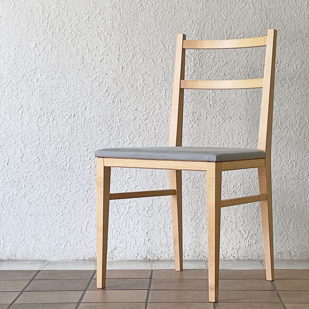 イデー IDEE センタチェア SENTA CHAIR ダイニングチェア メープル材 植木莞爾 受注生産品 B ◇