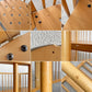 ストッケ STOKKE スリーピーベッド Sleepi Bed ブナ材 ナチュラル ロッド＆マットレス＆シーツ＆キャスター付 2段階サイズ 参考合計価格￥146,080- 〓