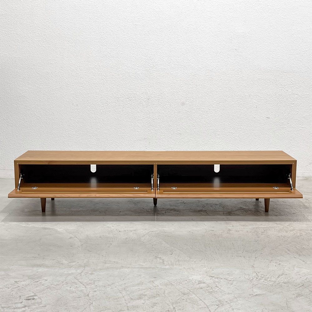 ニッポネア NiPPONAIRE プロット PLOT TVボード AVボード チェリー材 w180cm 関家具 〓