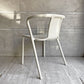 マジス MAGIS エアアームチェア AIR-ARM CHAIR ダイニングチェア ホワイト ジャスパー・モリソン Jasper Morrison スタッキング イタリア 定価￥34,100- ♪