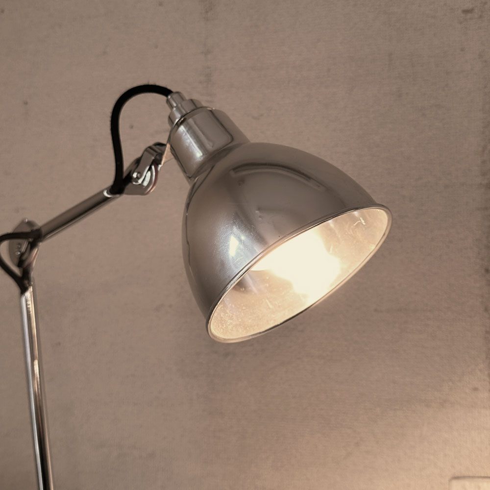 ディーシーダブリュー エディションズ DCW EDITIONS ランぺグラス LAMPE GRAS NO.205 デスクライト クローム仕様 インダストリアルデザイン 希少 ◎