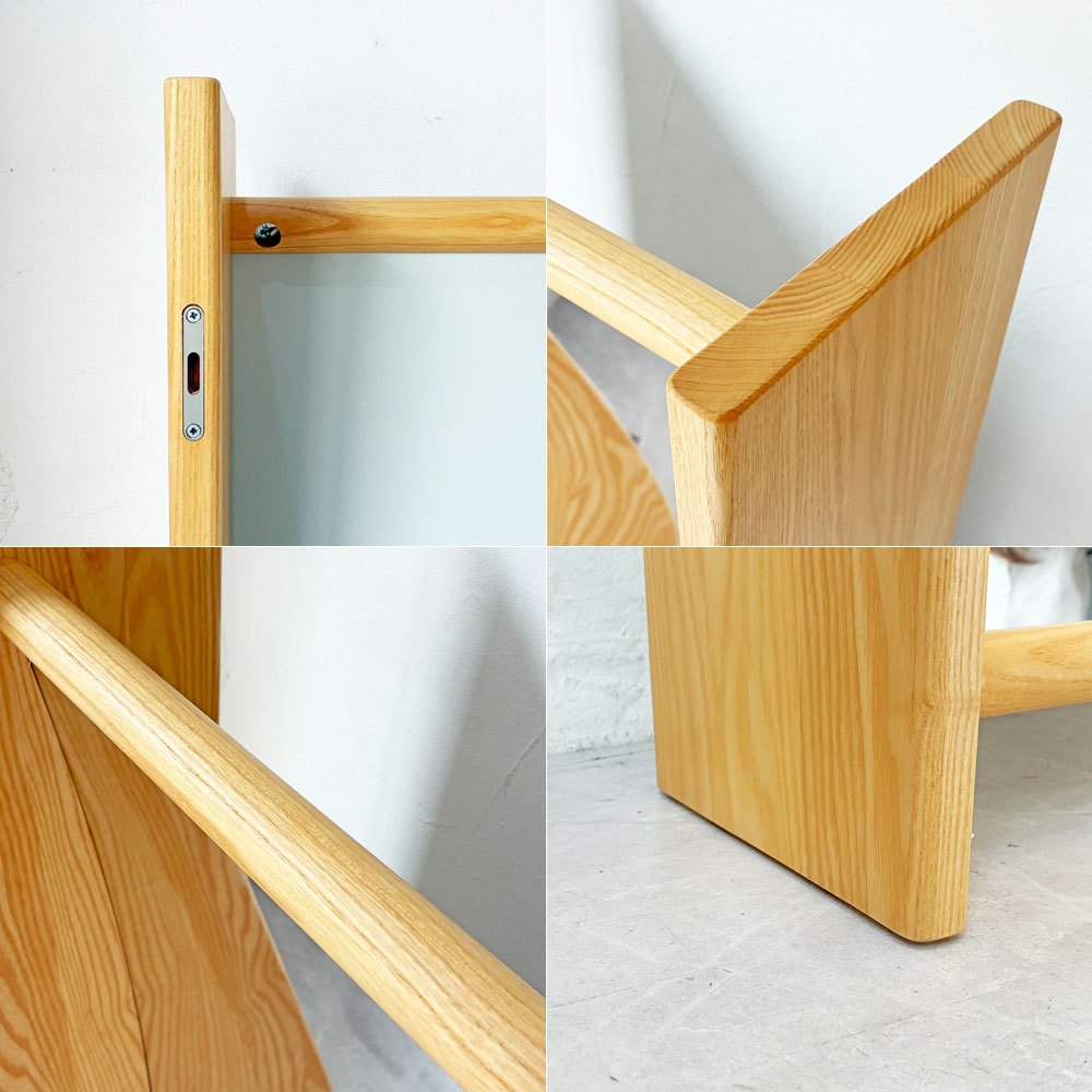 マジス MAGIS リトルビッグミラー LITTLE BIG MIRROR MT690 凹みミラー concave natural 未使用品 イタリアモダン 定価￥178,200ｰ ★