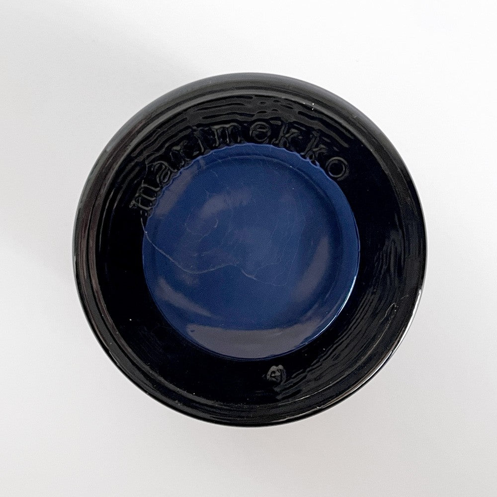 イッタラ iittala マリメッコ marimekko キビ kivi キャンドルホルダー ブルーベリーブルー 60mm ヘイッキ・オルヴォラ フィンランド 北欧雑貨 ■