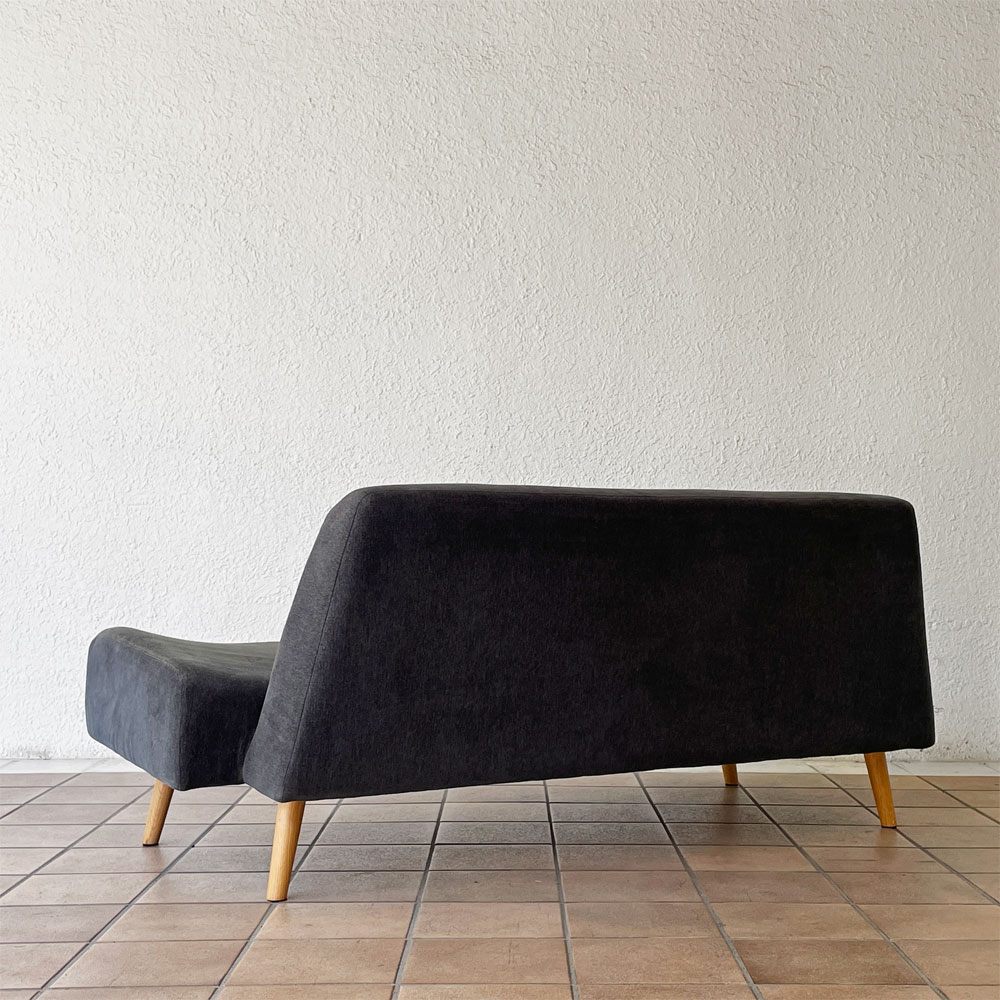 イデー IDEE アーオ ソファ AO SOFA 2Pソファ 2人掛け チャコールカラー W140 岡嶌要 定価￥89,900- ◇