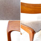 デンマークビンテージ Danish Vintage チーク材 ダイニングチェア デンマーク ファブリック 北欧家具 A ★