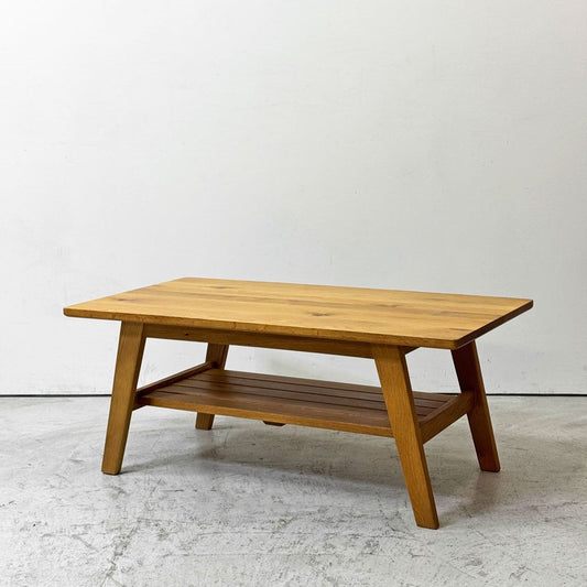 ドアーズリビングプロダクツ DOORS LIVING PRODUCTS ボシー BOTHY ローテーブル 900 W90xD48xH37.5cm オーク無垢材 ●