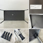 USMモジュラーファニチャー USM Haller USMハラーテーブル ワーキングデスク ダイニング グラファイトグレー リノリウム アジャスター 高さ調整機能付 スイス ●